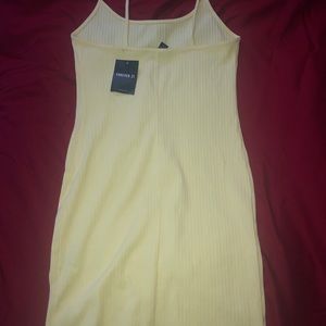YELLOW BODYCON DRESS